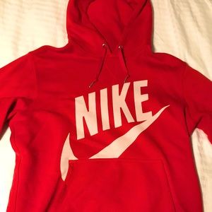 NIKE Sportswear Logo Pullover Hoodie